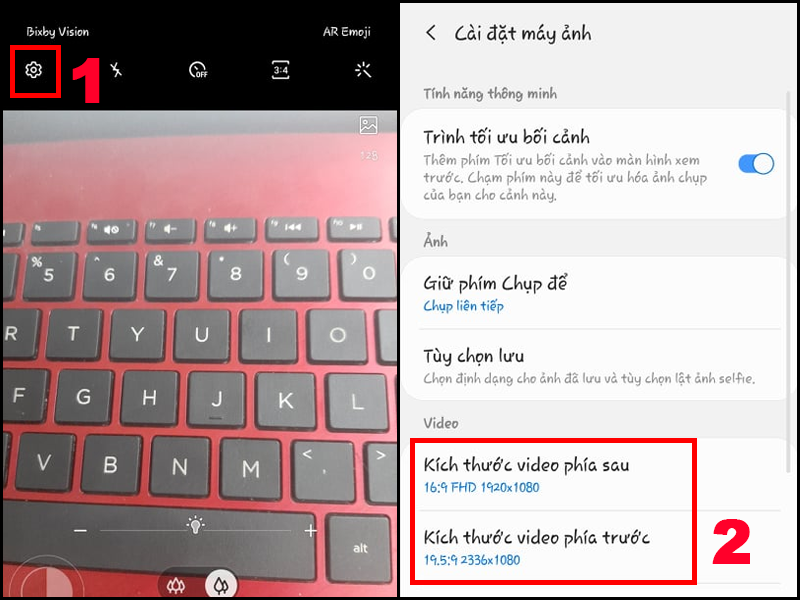 Giảm độ ph&acirc;n giải của ảnh, video tr&ecirc;n điện thoại Android